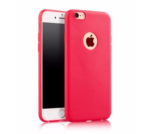 Kryt Soft iPhone 6/6S - červený